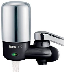 Brita 42633 On Tap Black Chrome Faucet Filtration System