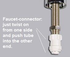 Faucet Connector - 1/4 Inch