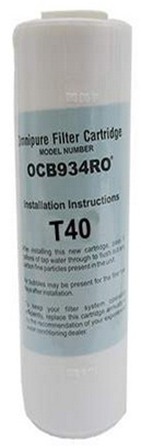 Omnipure OCB934ROT40, GAC Filter Cartridges- T40 GAC COCONUT